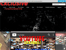 Tablet Screenshot of kickclusivenj.com